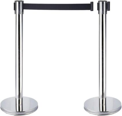 عامود استانلس حبل اسود داخلى