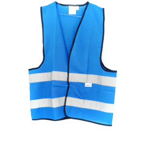 سترة ازرق بدون جيوب