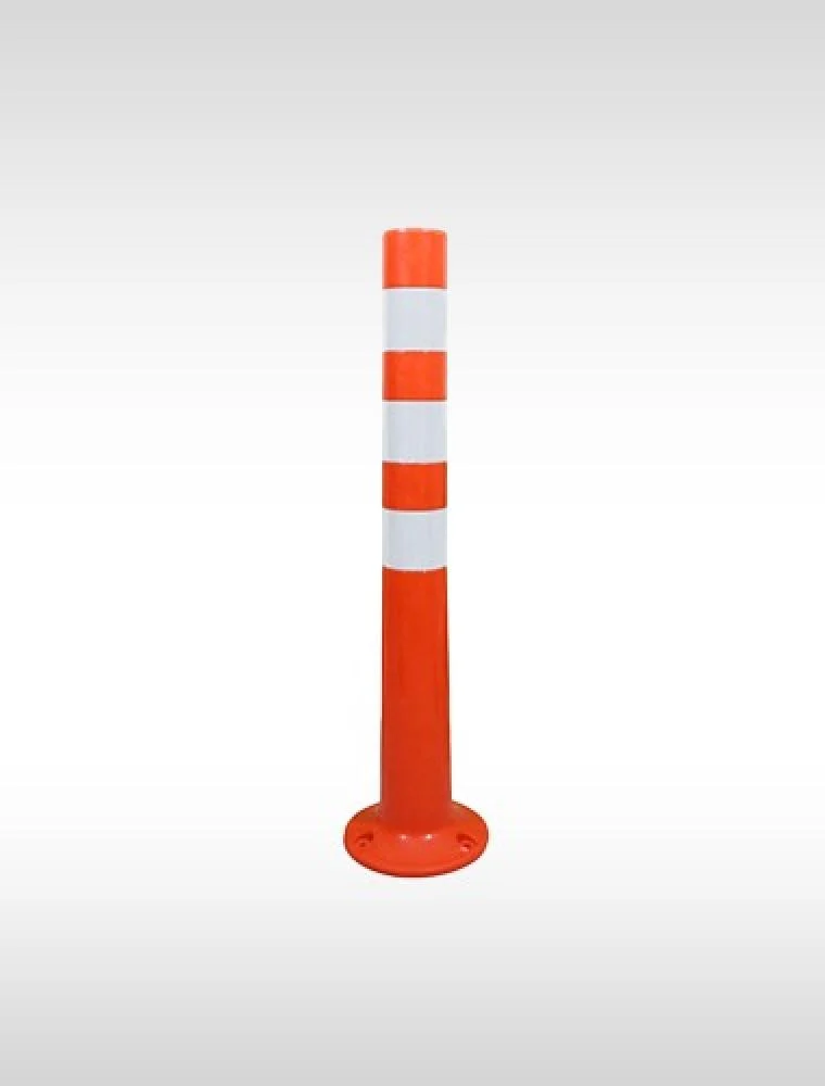 عمود ثابت / مرن ( ابيض - أصفر ) 75 سم