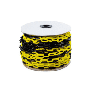 سلاسل 6مللى بلاستك اسود اصفر