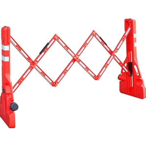 حاجز مرورى متحرك يفتح مقاس2م احمر